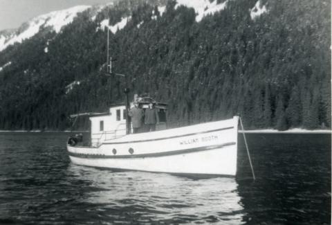 William Booth Anchored Up Neka Bay