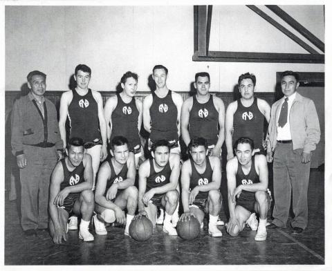 Hoonah ANB Basketball Team 1958