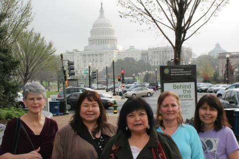 Hoonah Weavers Visit Washington, DC