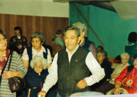 George Dalton, Sr. at a Gathering