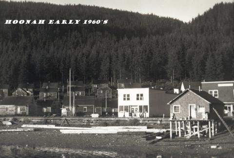 Front Street Hoonah Waterfront Early 1960s