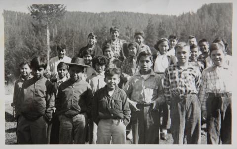 Group of Hoonah Students Circa 1950s