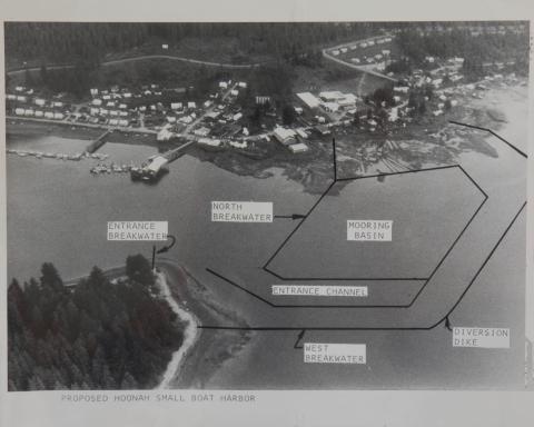 Proposed Hoonah Harbor 1976