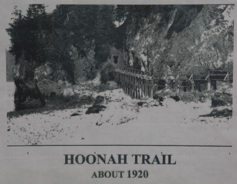 Hoonah Trail About 1920