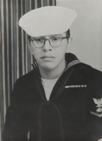 Glenn Johnson U.S. Navy in Pearl Harbor