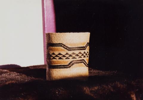 Spruce Root Basket Woven by Ernestine Hanlon