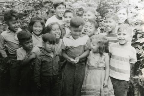 Group of Hoonah Childhood Friends Circa 1959
