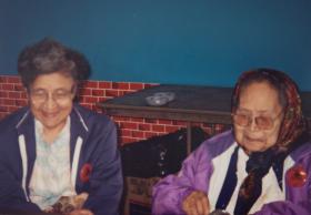 Edith Bean and Mary Wilson