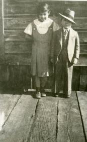 Virginia Bevans Hoar and Bill Wolfe